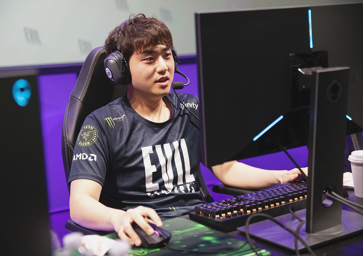 過去兩年闖蕩北美賽區的Bang重返LCK加盟AFs戰隊。 圖：翻攝自LoL Esports Photo flickr