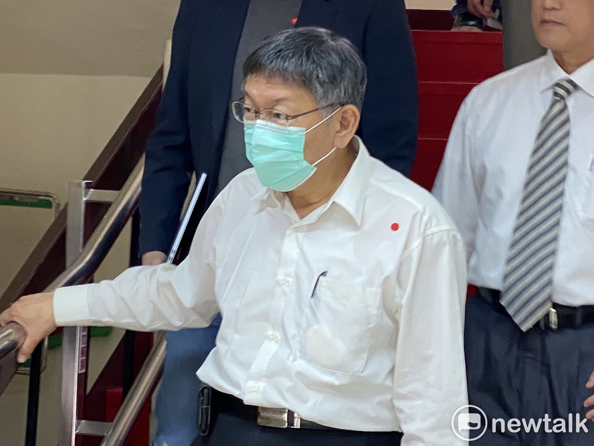 台北市長柯文哲。 圖：周煊惠／攝（資料照）