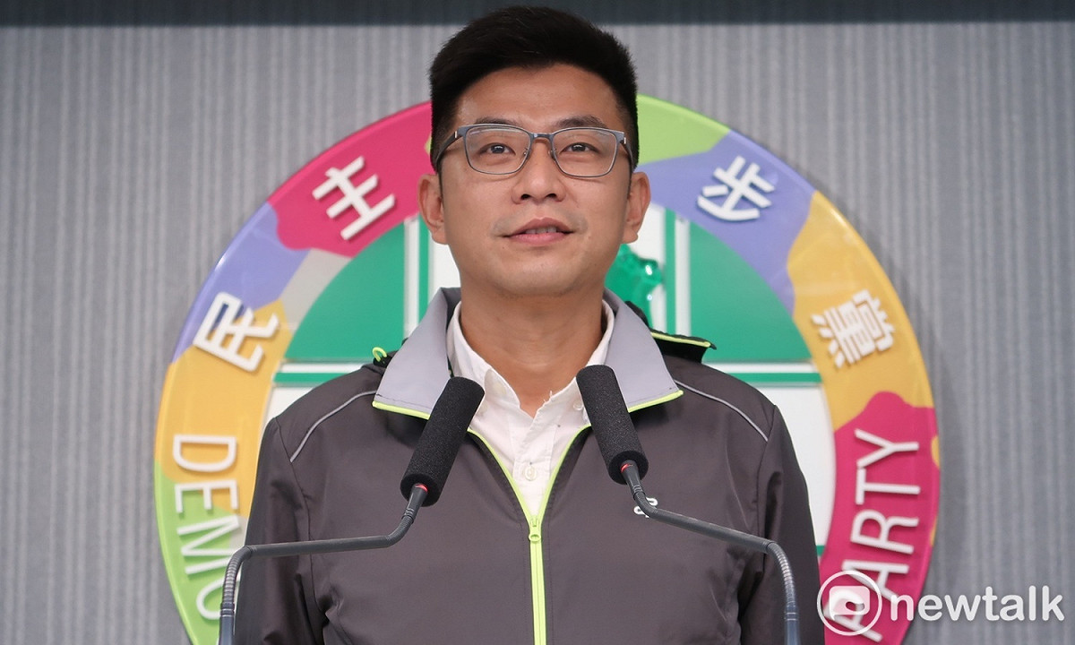 民進黨發言人周江杰 圖：林朝億/攝