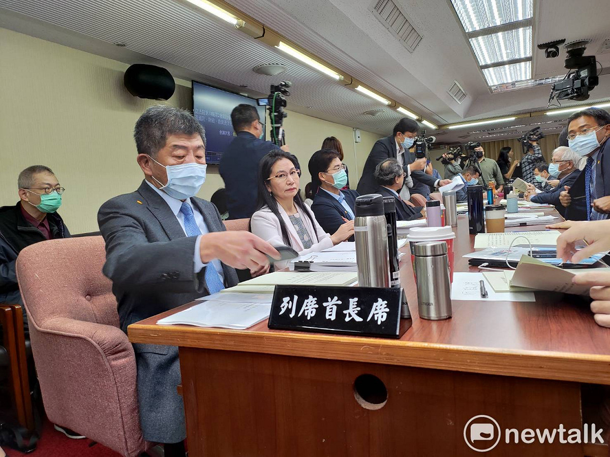 衛福部長陳時中。 圖：黃建豪/攝