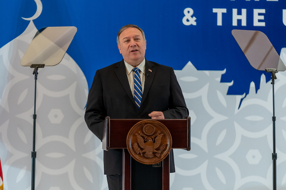 美國國務卿蓬佩奧（Mike Pompeo）。 圖：翻攝蓬佩奧推特