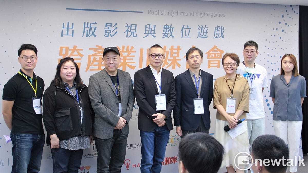 創夢市集今日主辦「出版影視與數位遊戲跨產業IP媒合會」。 圖：簡育詮/攝
