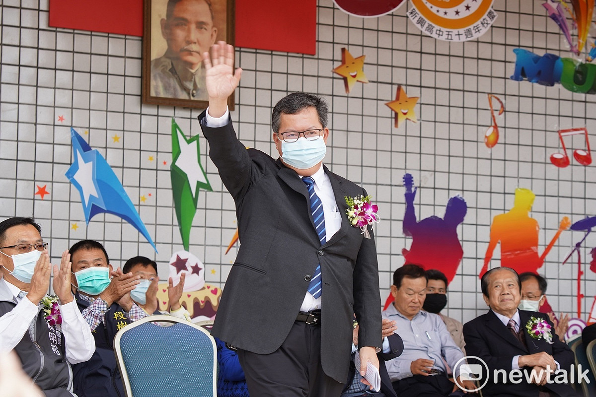 鄭文燦希望未來的桃園市長要能接地氣、有包容心、有遠見、有執行力，把每一項市政轉型的工作做好。 圖：林昀真/攝