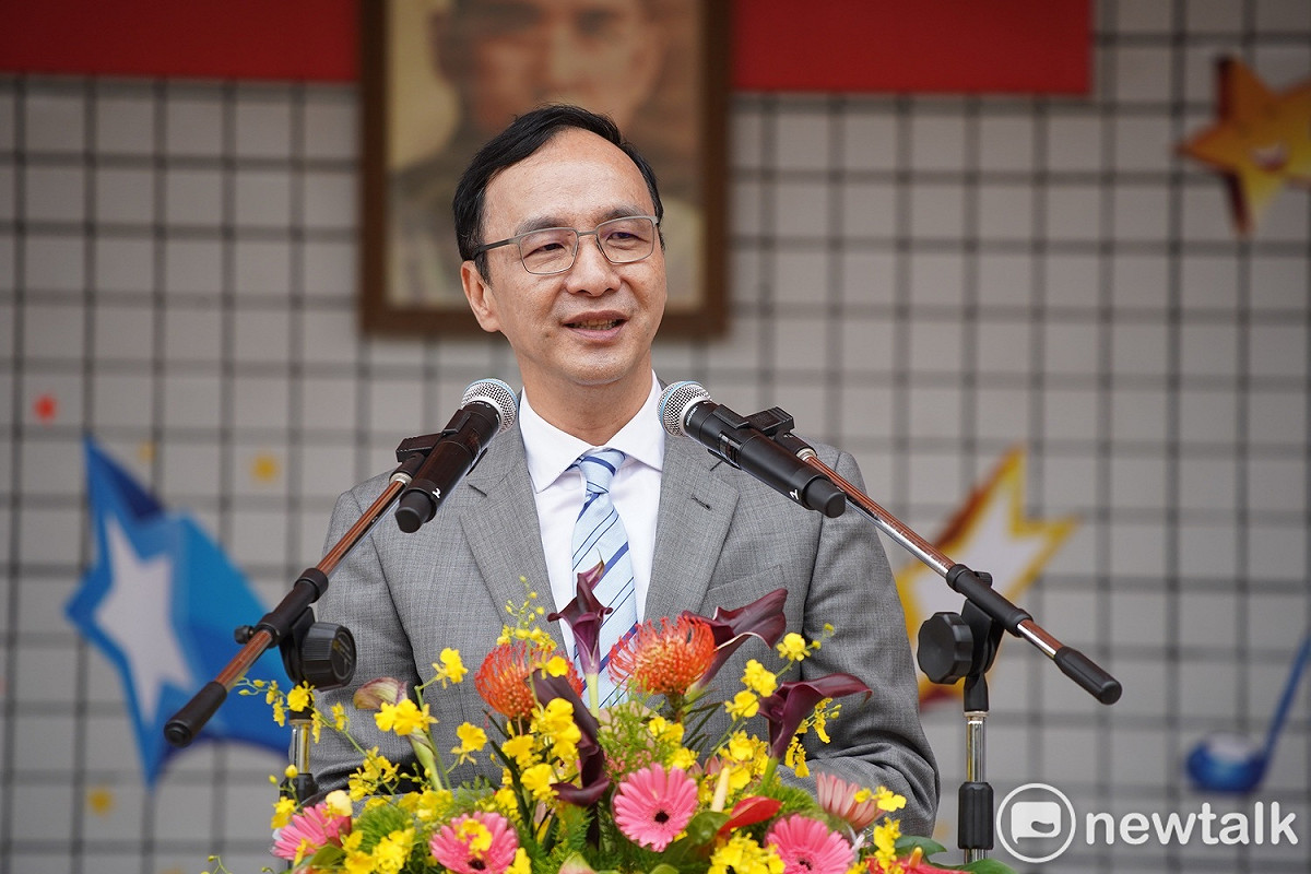 朱立倫認為每位有意參選者一定要深耕基層、了解民意，能提出對桃園的願景及政見，爭取選民認同。 圖：林昀真/攝