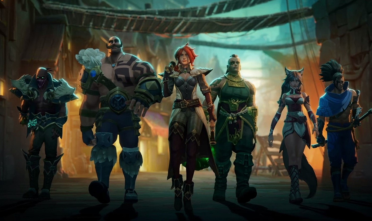 Riot Forge公布新作《英雄聯盟》世界觀RPG作品《聯盟外傳：殞落王者》新預告。 圖：翻攝自Twitch