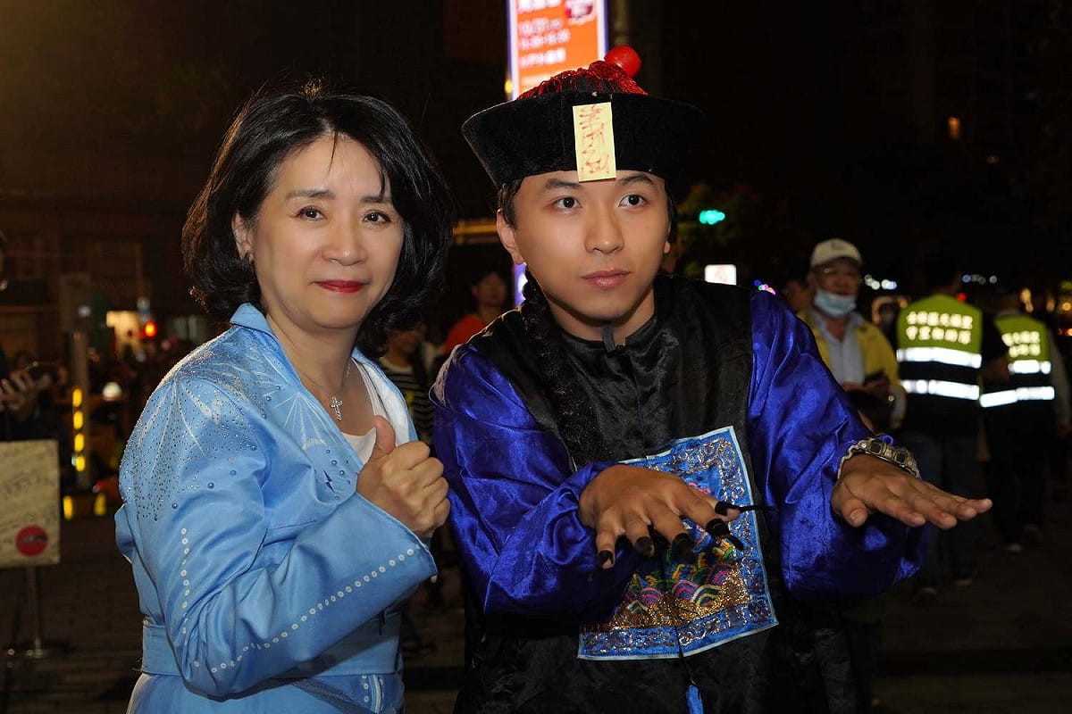 李貴敏日前參與萬聖節活動 圖:擷取自臉書