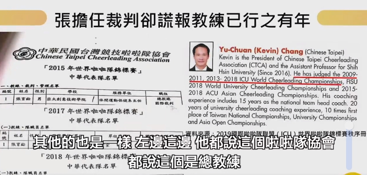 時力立委邱顯智踢爆體育協會弊案。 圖 : 翻攝自邱顯智臉書