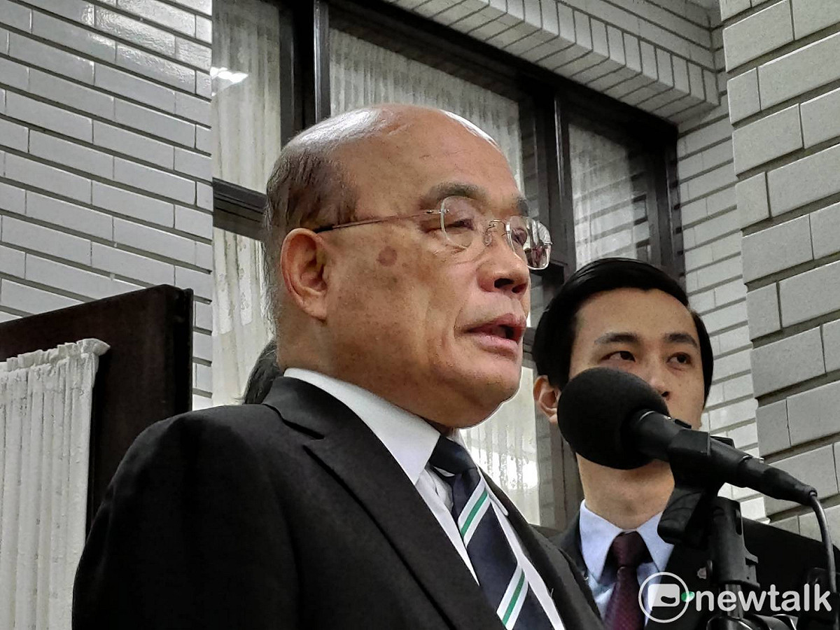 行政院長蘇貞昌。 圖：黃建豪/攝