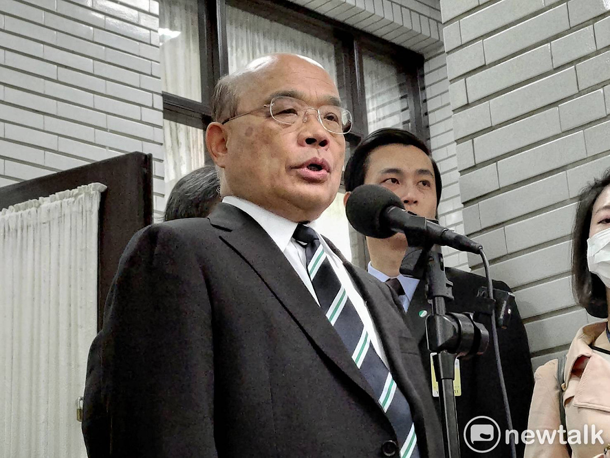 行政院長蘇貞昌。 圖：黃建豪/攝