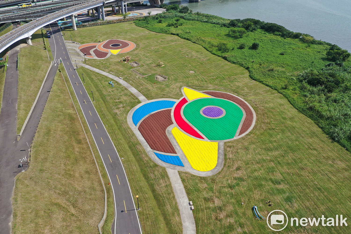 新北市三重「鴨鴨公園」地景藝術展即將登場。 圖：新北市高灘地工程管理處提供