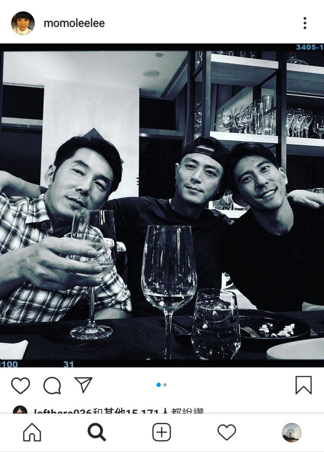 夫妻兩人同參加陶子生日宴，只見霍建華身影，不見林心如。 圖：翻攝自陶晶瑩IG
