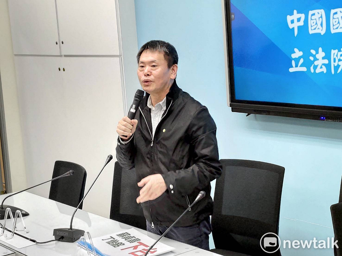 國民黨立委林為洲。 圖：黃建豪/攝