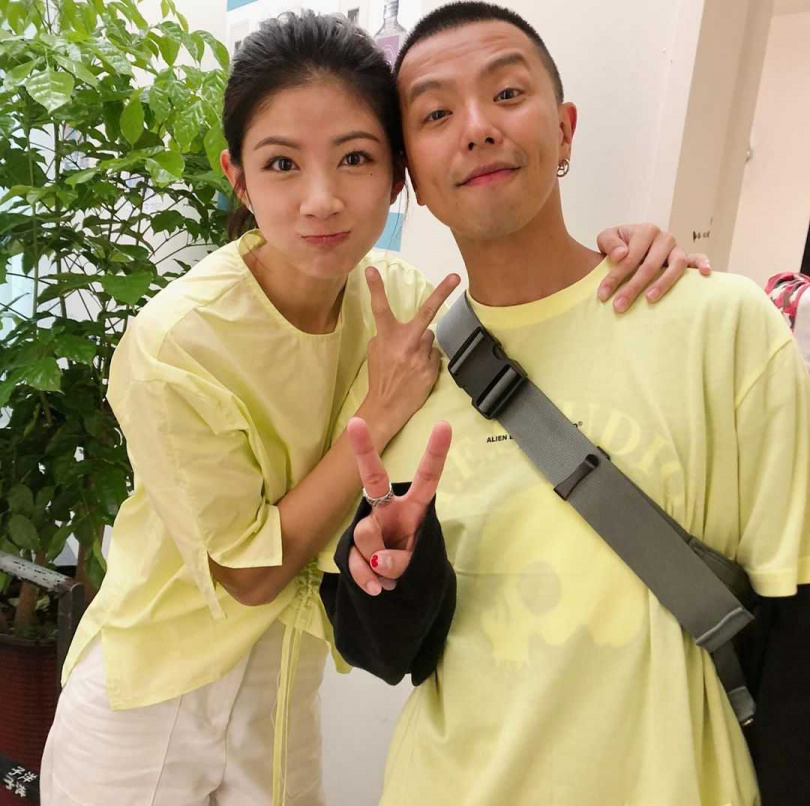 李千那與小鬼黃鴻升感情要好。 圖：翻攝自李千那IG