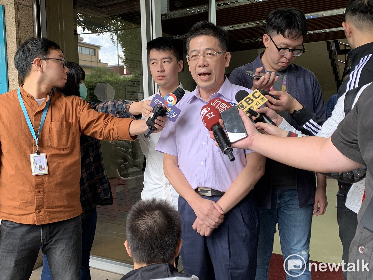 民眾黨秘書長謝立功。 圖：周煊惠 ／攝