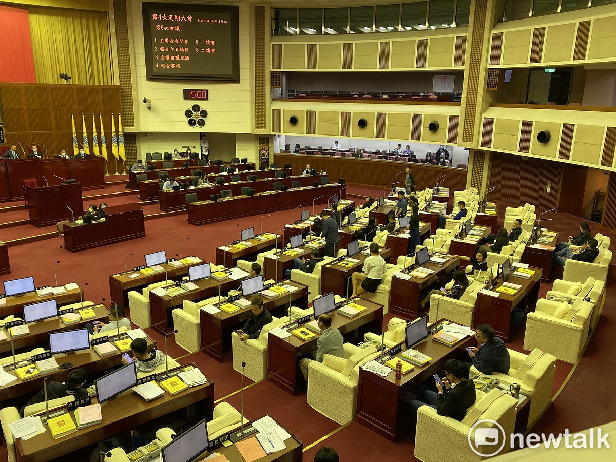 台北市議會。 圖：周煊惠／攝