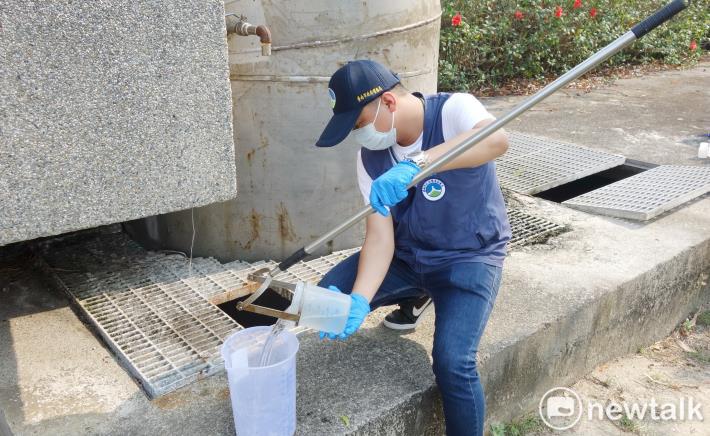 台南對特定事業及污水下水道系統業者新增氨氮管制項。 圖：台南市環保局提供