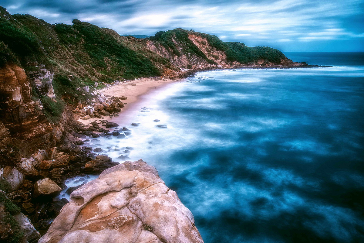 金山區是新北著名的泡湯熱區，有神祕海岸美景。 圖：新北市觀光旅遊局提供