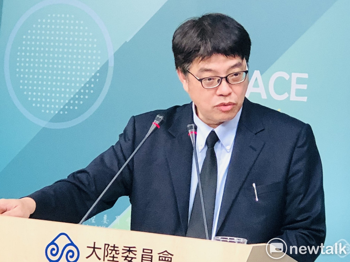 陸委會副主委兼發言人邱垂正。 圖：謝莉慧/攝
