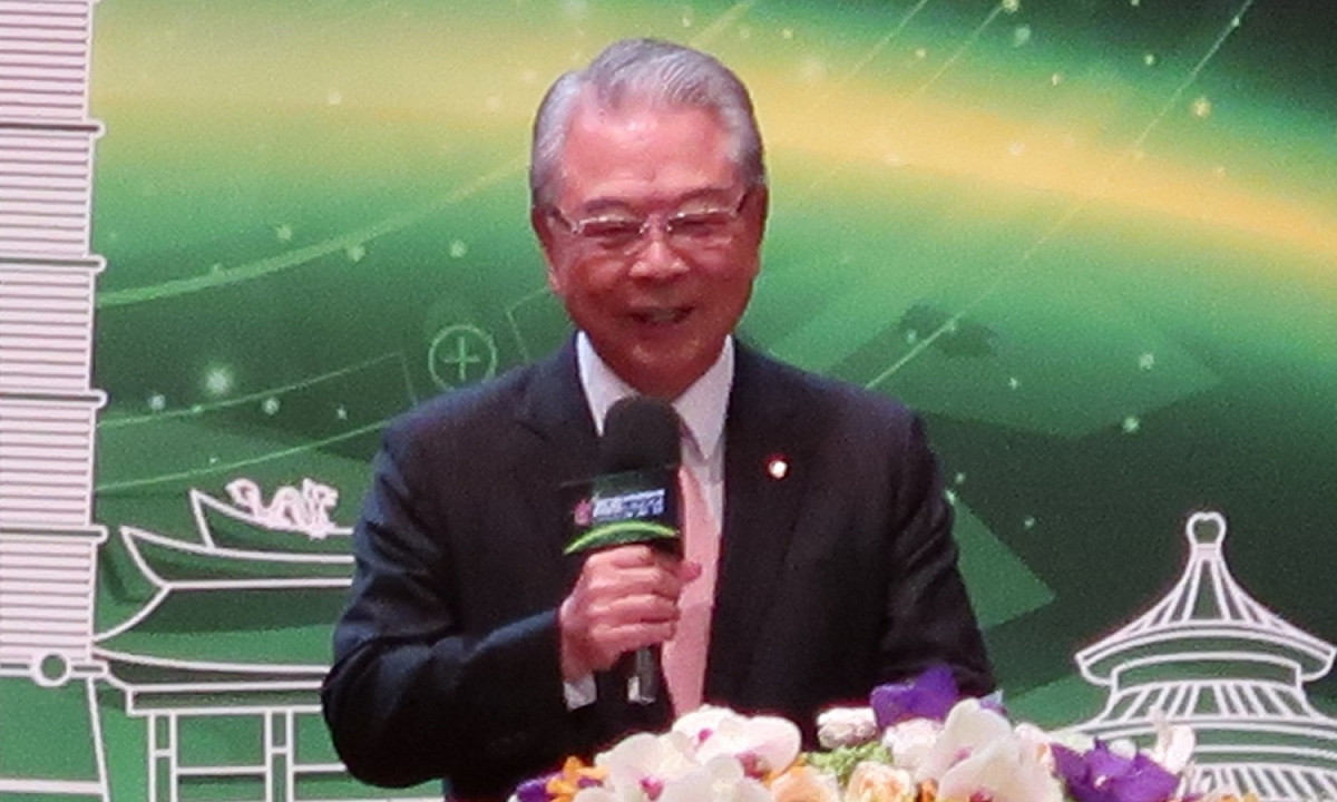 海基會代理董事長許勝雄。 圖：林朝億/攝