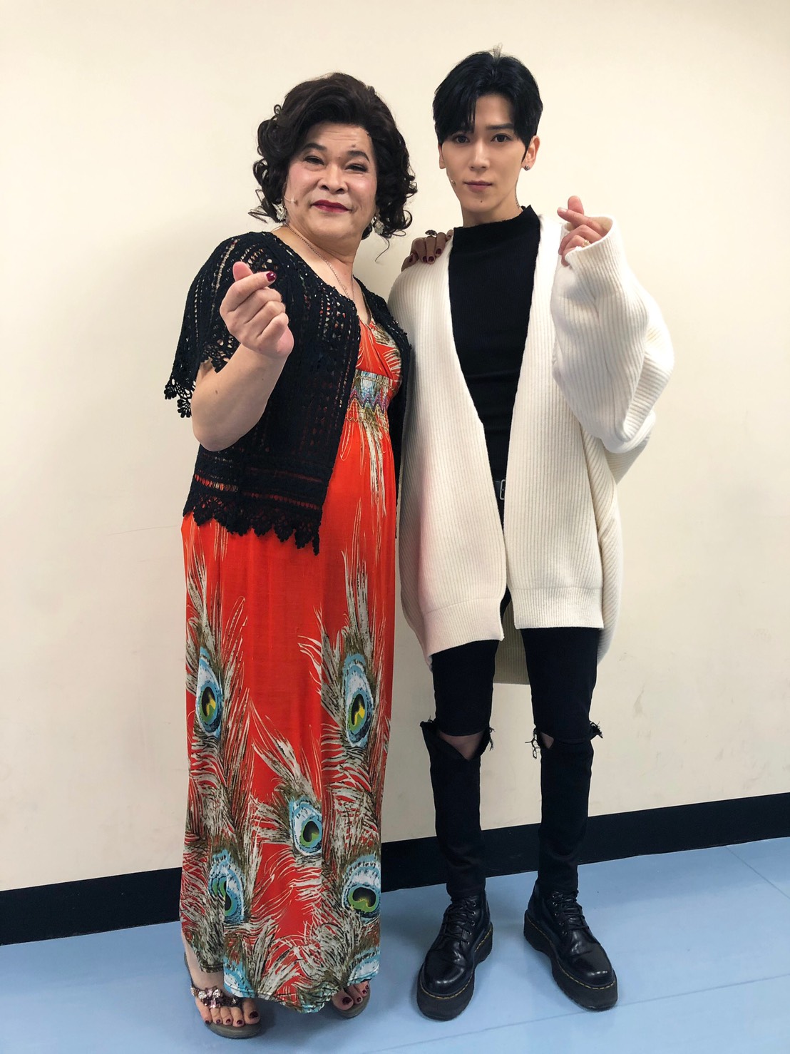 畢書盡透露自己這次在台上又演、又唱，面對澎恰恰的即興演出，幸好順利把劇情拉回來。 圖：老鷹音樂/提供