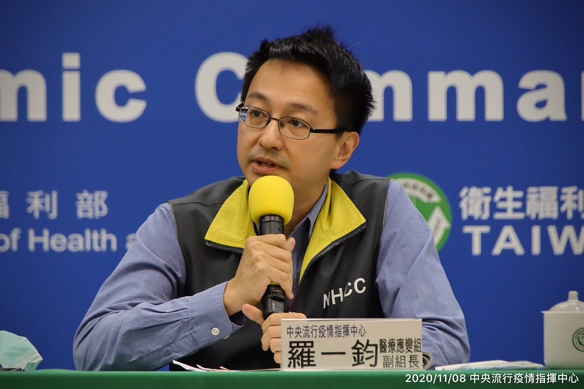 中央流行疫情指揮中心醫療應變組羅一鈞副組 圖：中央流行疫情指揮中心/提供