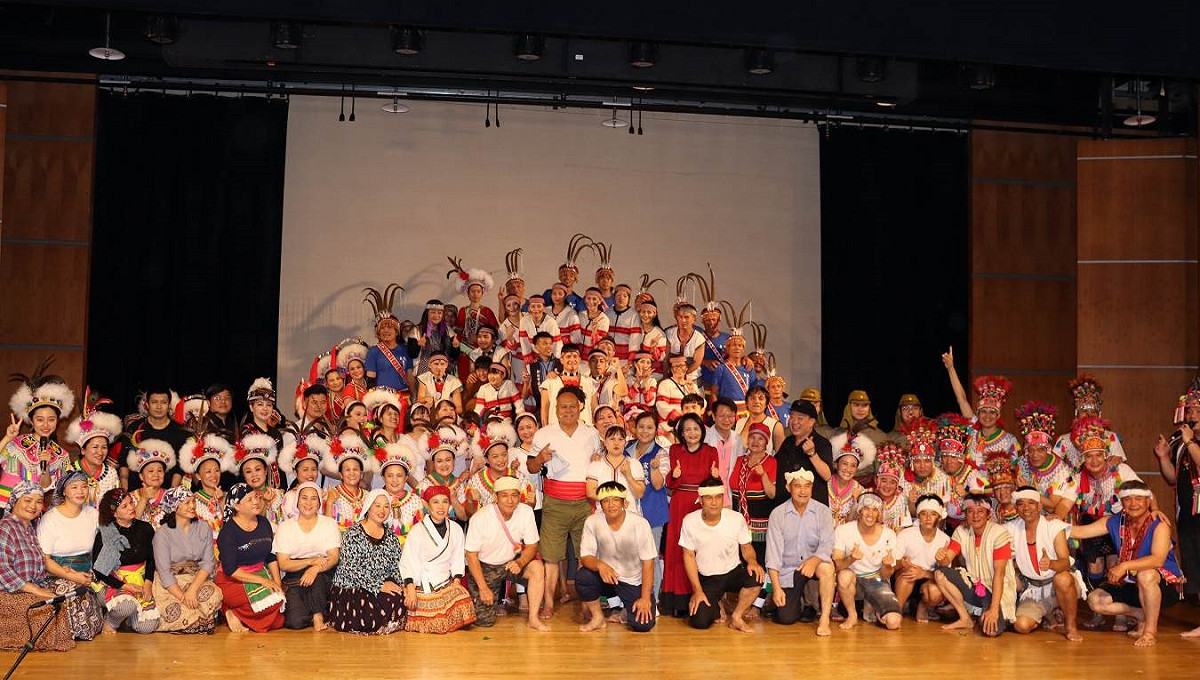 「原鄉呼喚：109年新北市原住民族表演藝術團隊培力計畫聯合展演」大成功。 圖：新北市原民局 / 提供