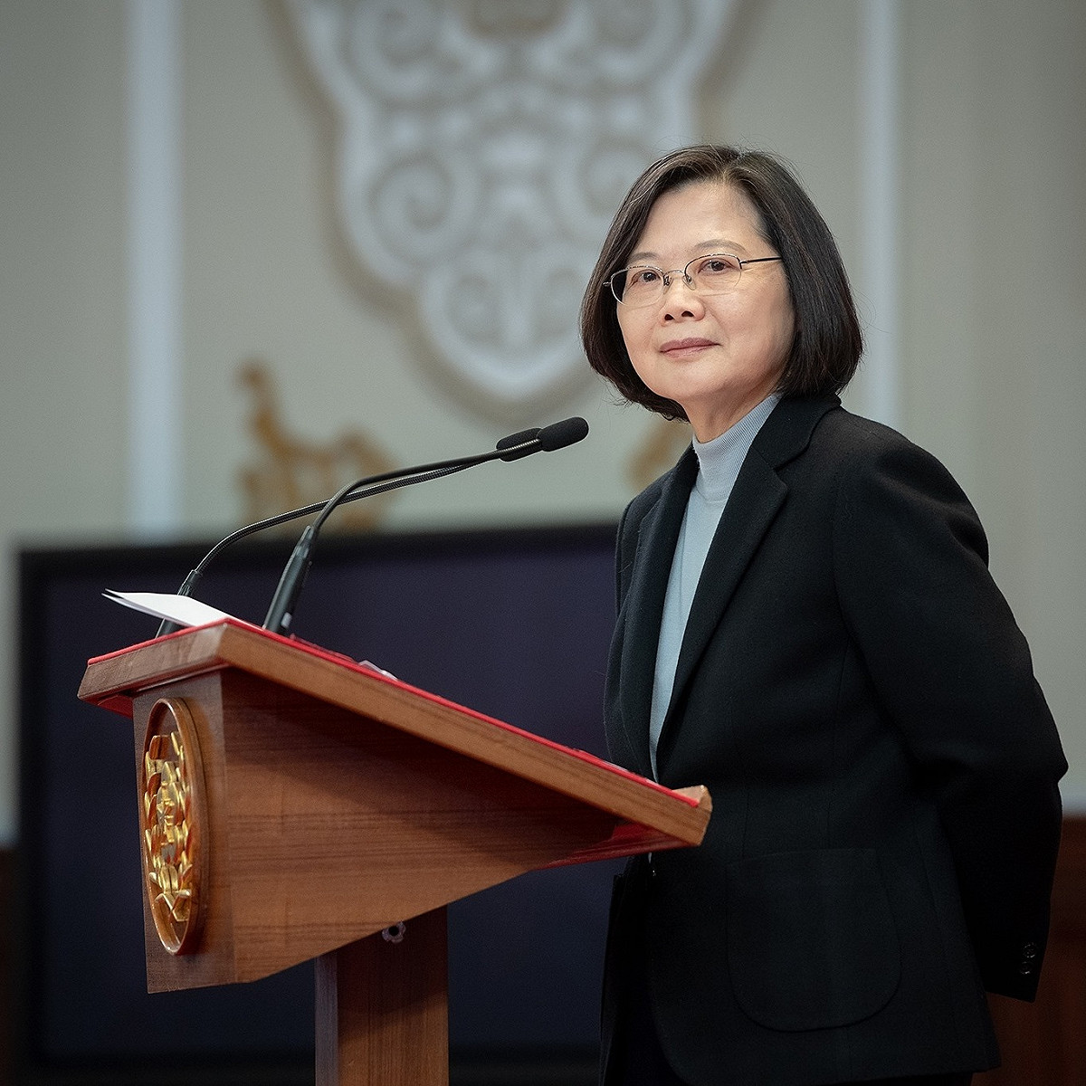 總統蔡英文。 圖：翻攝自蔡英文臉書