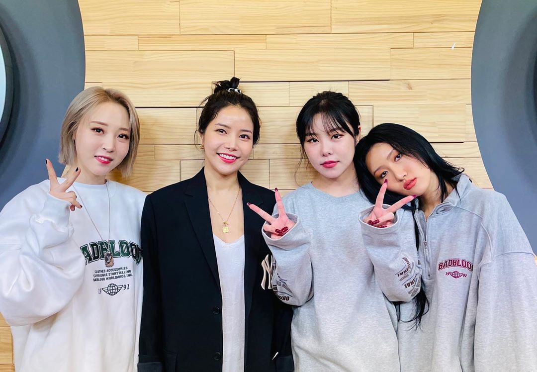 南韓女團MAMAMOO所屬經紀公司RBW娛樂因為發表一中聲明引起爭議。 圖：翻攝自MAMAMOO IG