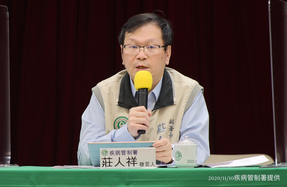 疾管署副署長莊人祥。 圖：疾管署／提供
