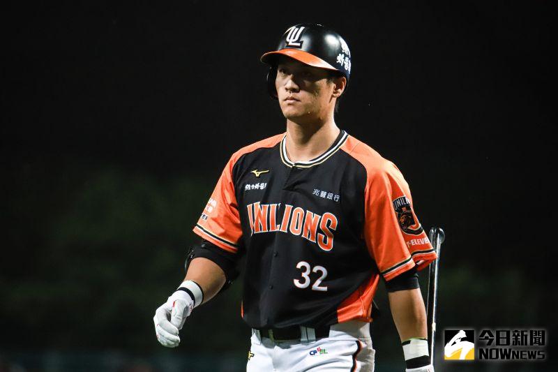 統一7eleven獅外野手蘇智傑。 圖／記者葉政勳攝 , 2020.10.23