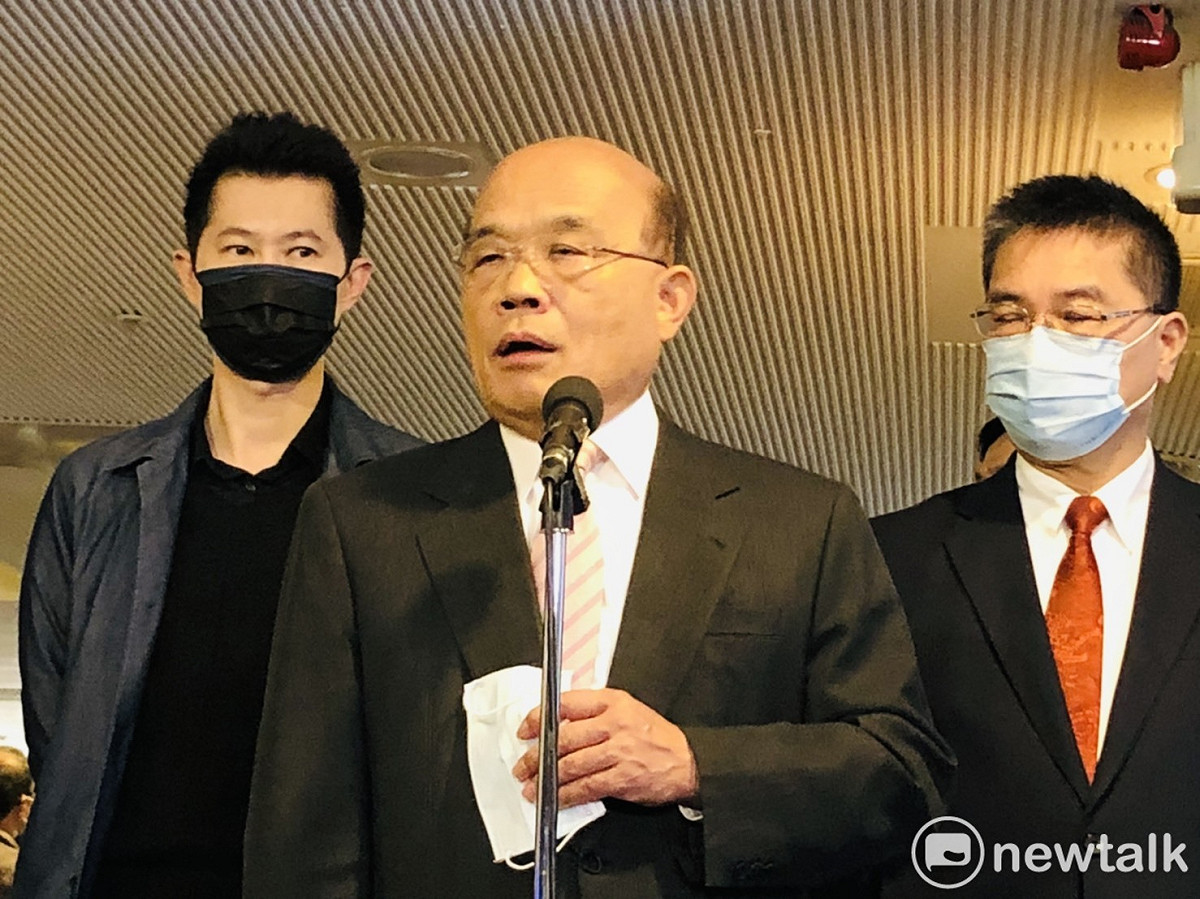 萊豬到底是我方同意開放進口，還是美方要求？行政院長蘇貞昌今（11）天對此沒有正面回應。 圖：謝莉慧/攝