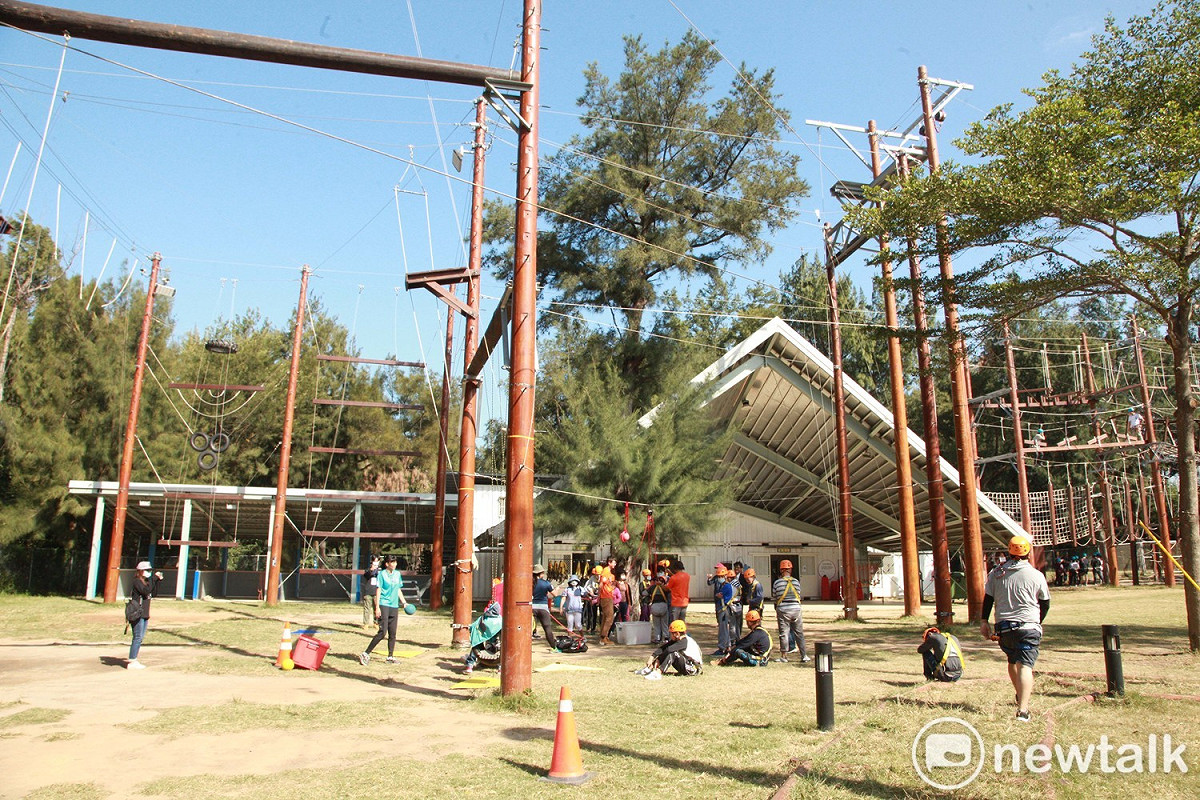 「桃園青年體驗學習園區」開幕至今已有超過500位病友、特教學生、弱勢群體及偏鄉學子到此體驗探索教育。 圖：林昀真／攝