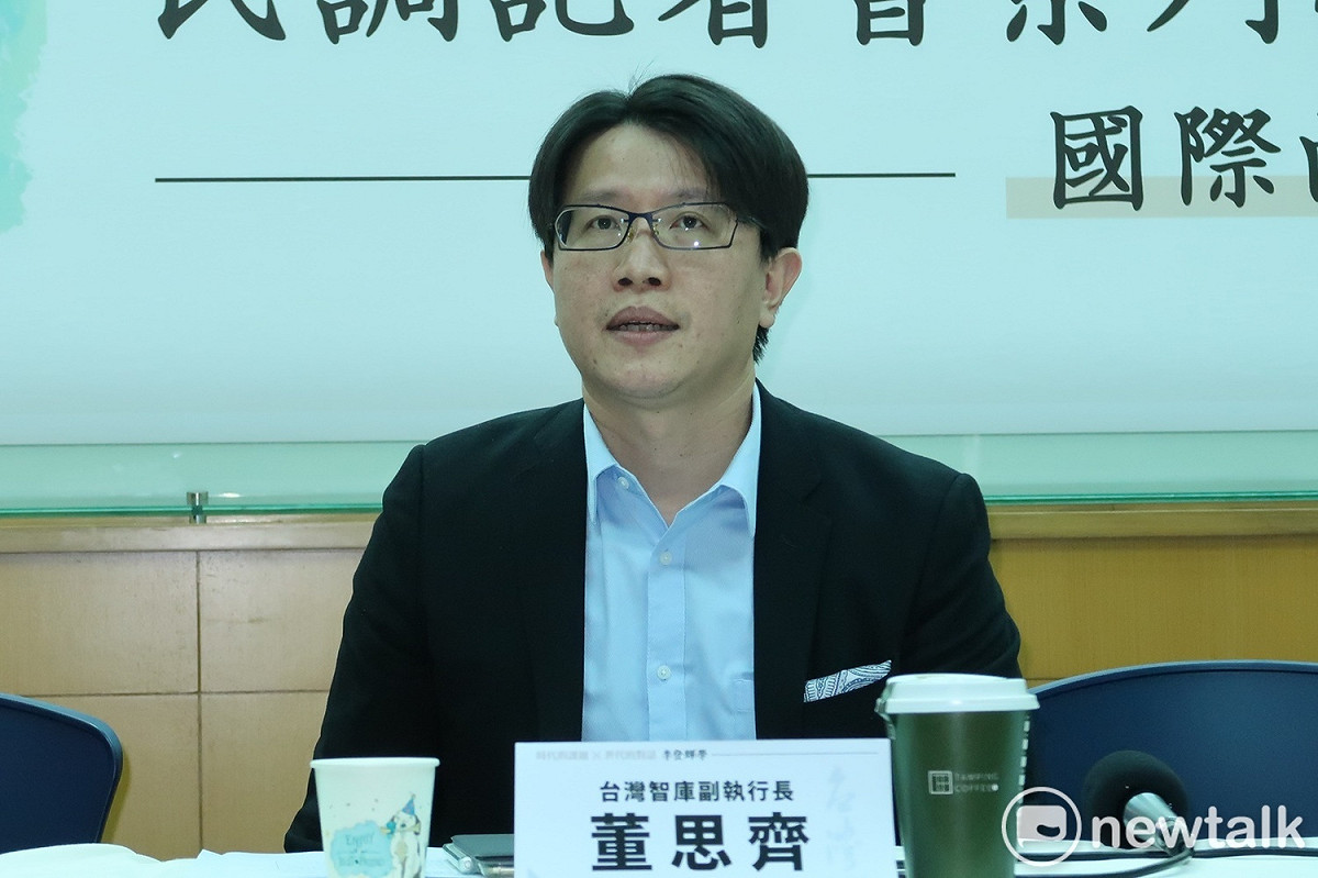 董思齊指出，台灣智庫從9月起針對我國民眾的身分認同進行調查，由三次的民調可看出，民眾對自身為台灣人的認知趨於穩定。 圖:林朝億／攝（資料照片）