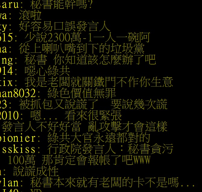 PTT鄉民群起批評丁怡銘 圖：擷取自網路