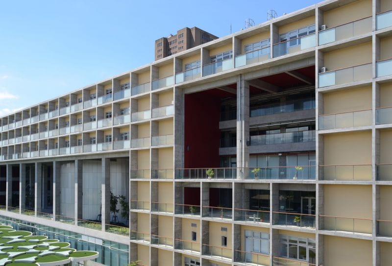 台大社科院。 圖/伊東豊雄建築設計事務所提供