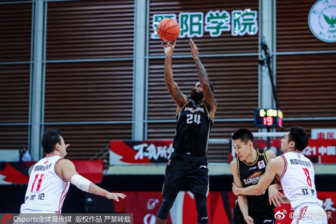 曾經在台效力過2年的洋將OJ梅奧（O.J. Mayo）轉戰中國CBA，瘋砍48分創個人CBA單場新高。 圖／取自遼寧籃球官方微博