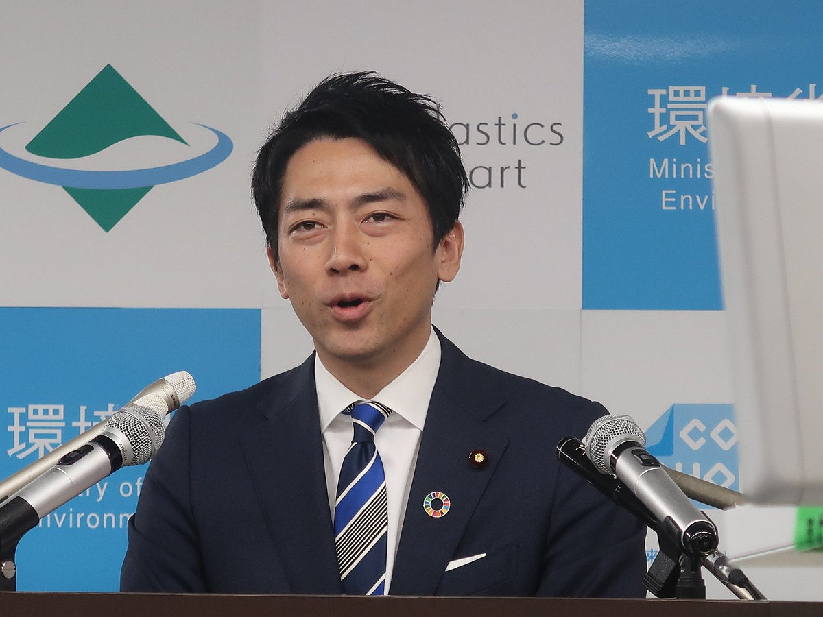 日本環境大臣小泉進次郎。 圖：翻攝小泉進次郎臉書