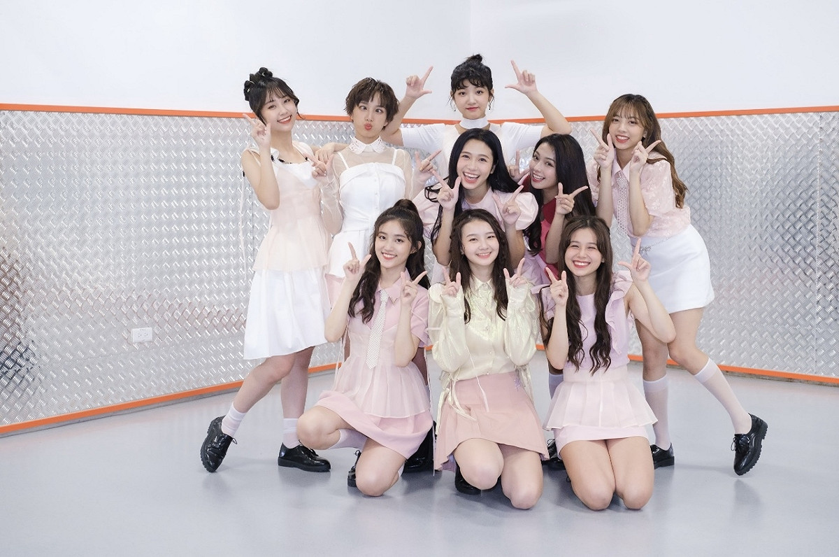 由選秀節目出道的人氣女團Pink Fun，也將在義大的跨年演唱會上，表演新歌。 圖：華視/提供