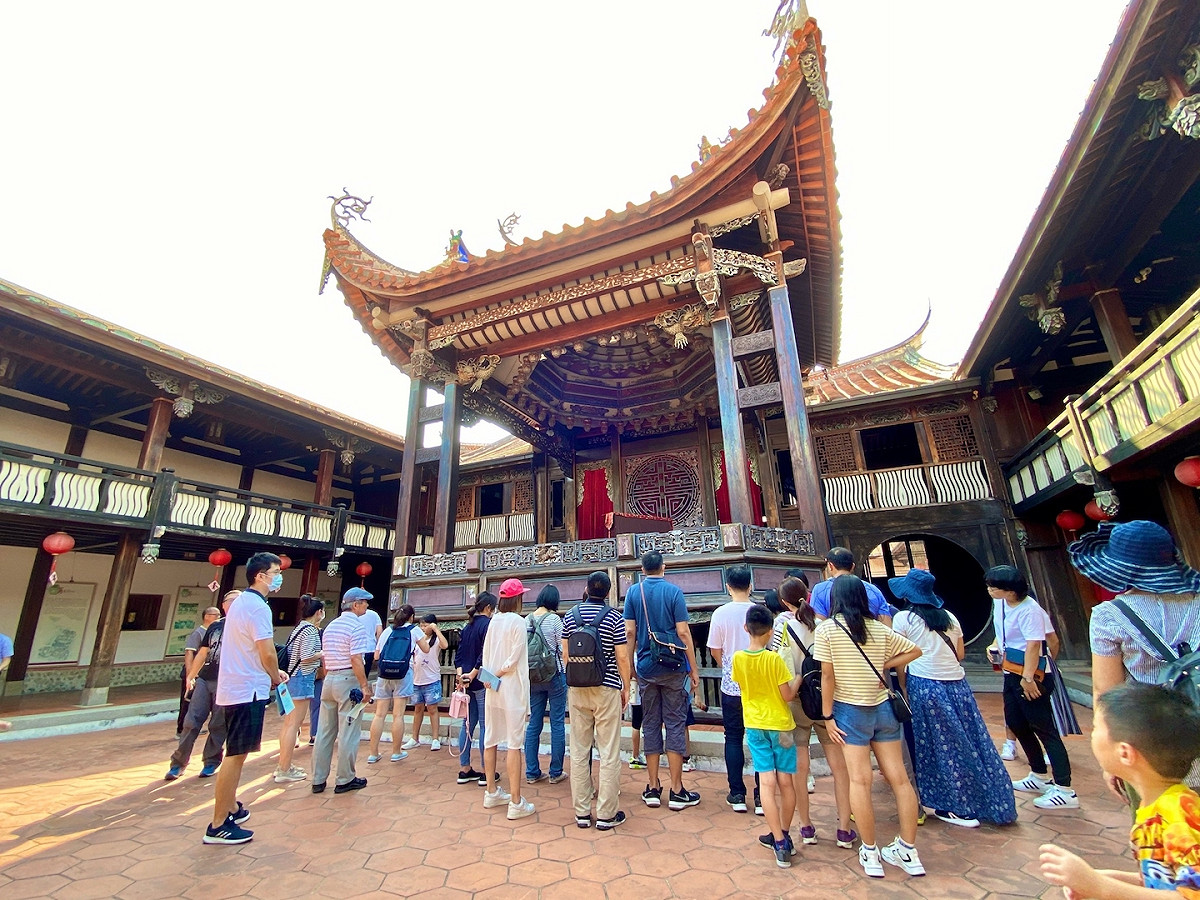 親子套裝行程的霧峰林家宮保第園區。 圖：台中市政府觀光旅遊局／提供