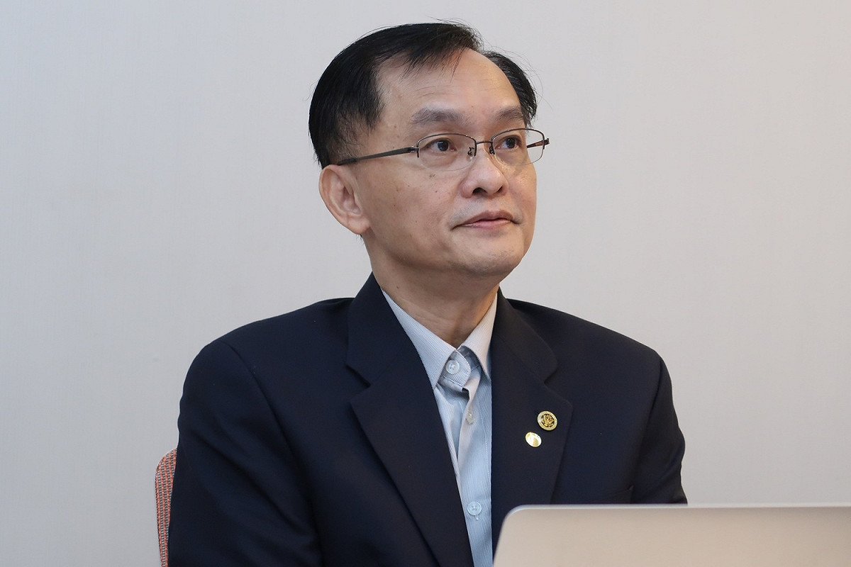 前國防大學政戰學院院長余宗基少將 圖：林朝億/攝