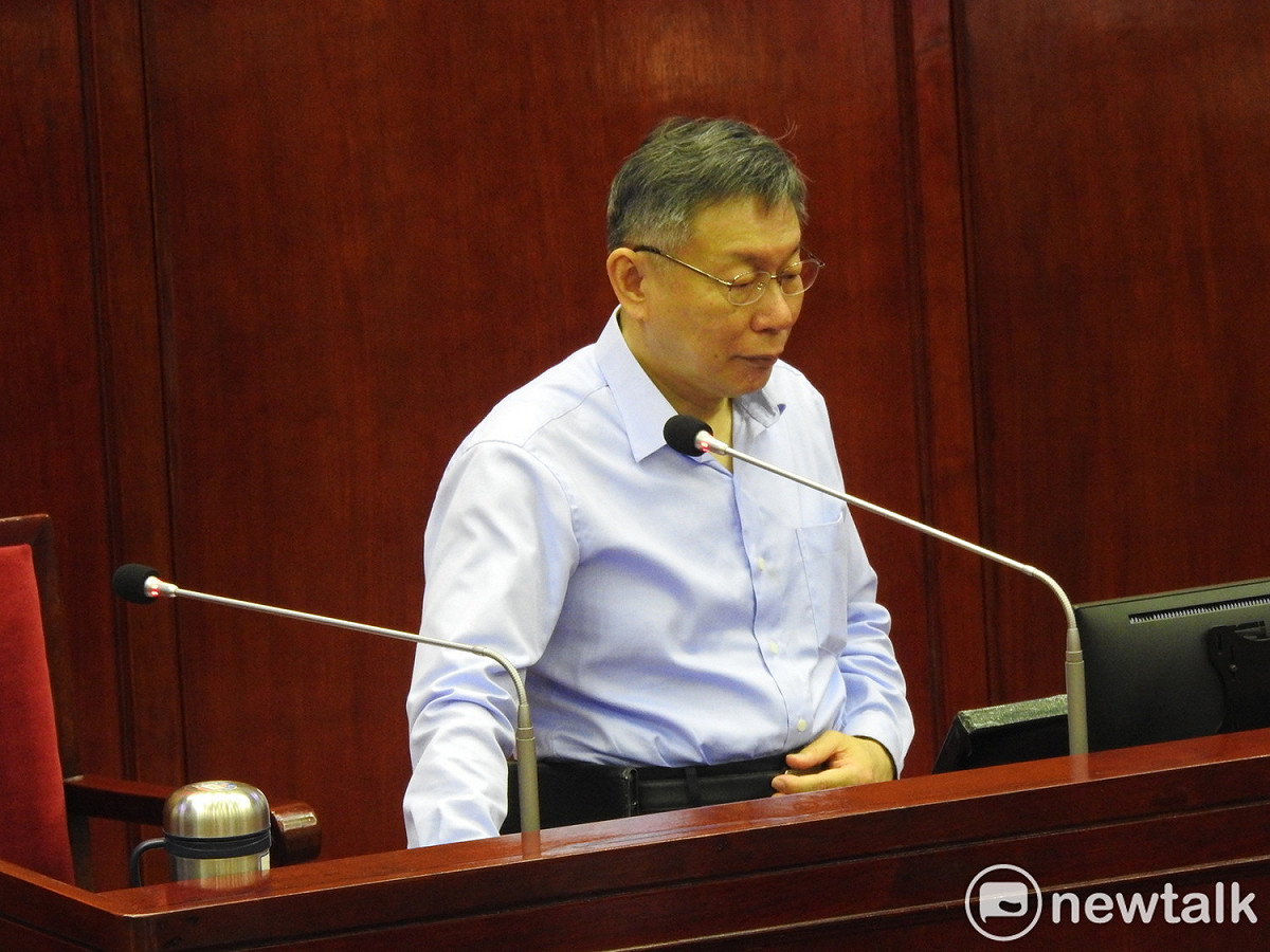 台北市長柯文哲。 圖：周煊惠 ／攝