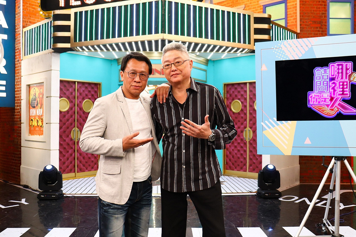 新科影帝游安順(左)與李國超認識30年，兩人的好交情讓自己連小孩的名字都取對方姓氏的諧音。 圖：衛視中文台 /提供