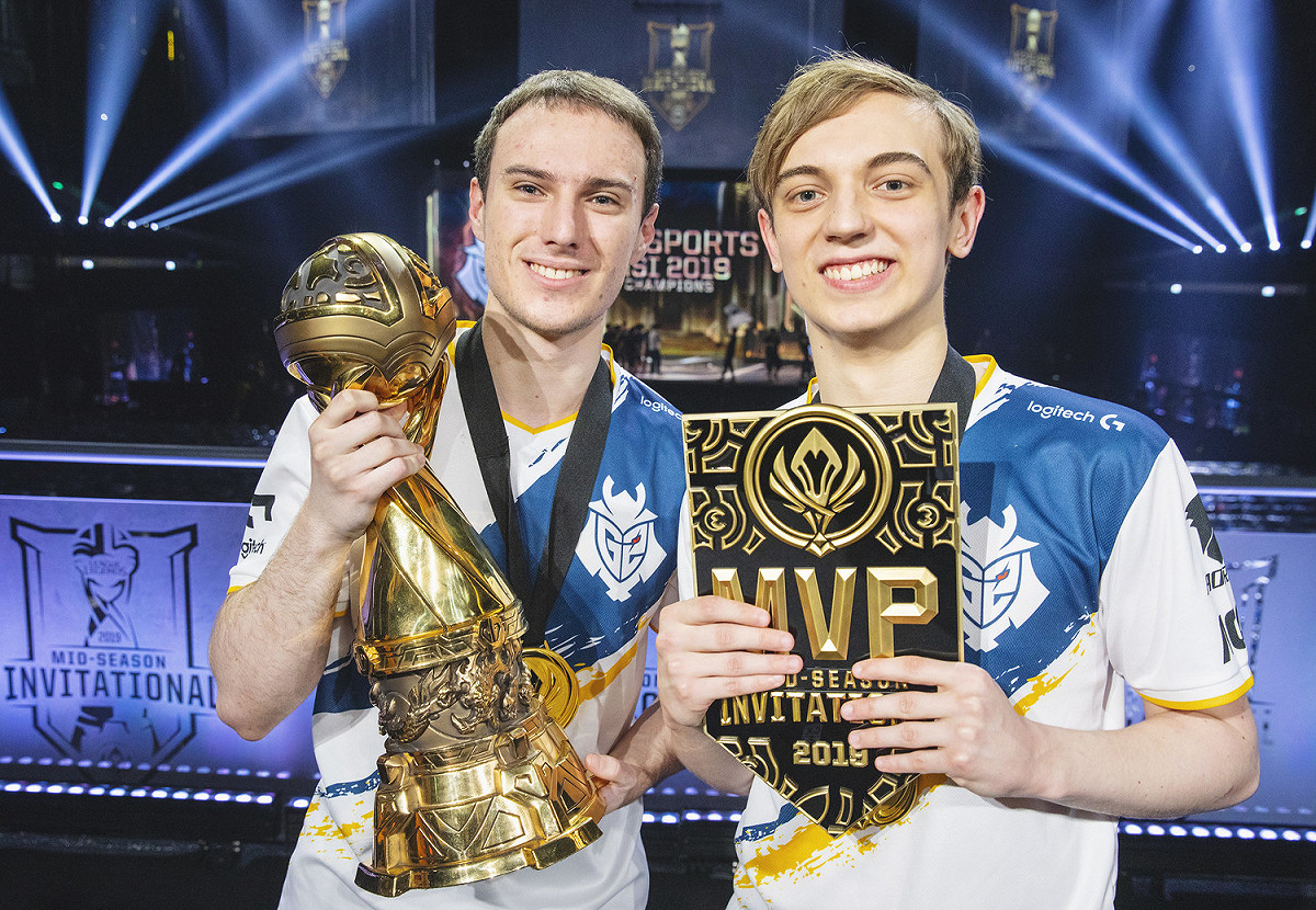 Perkz（左）正式離開G2，歐洲最強雙子星組合宣告拆夥。 圖：翻攝自推特