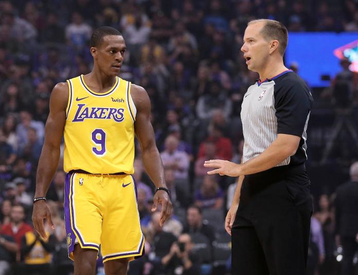 湖人控衛Rajon Rondo。 圖：美聯社／達志影像