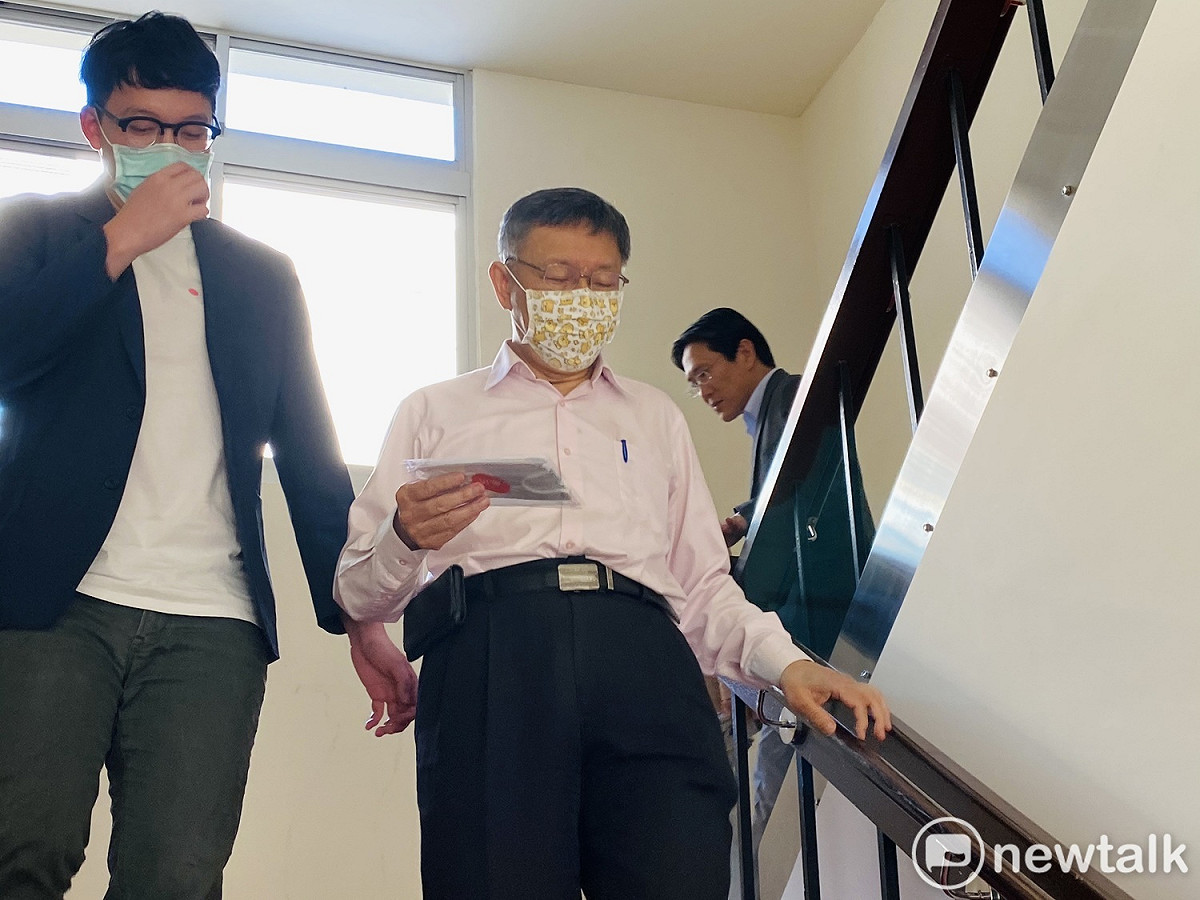 民眾黨主席柯文哲。 圖：周煊惠／攝（資料照）