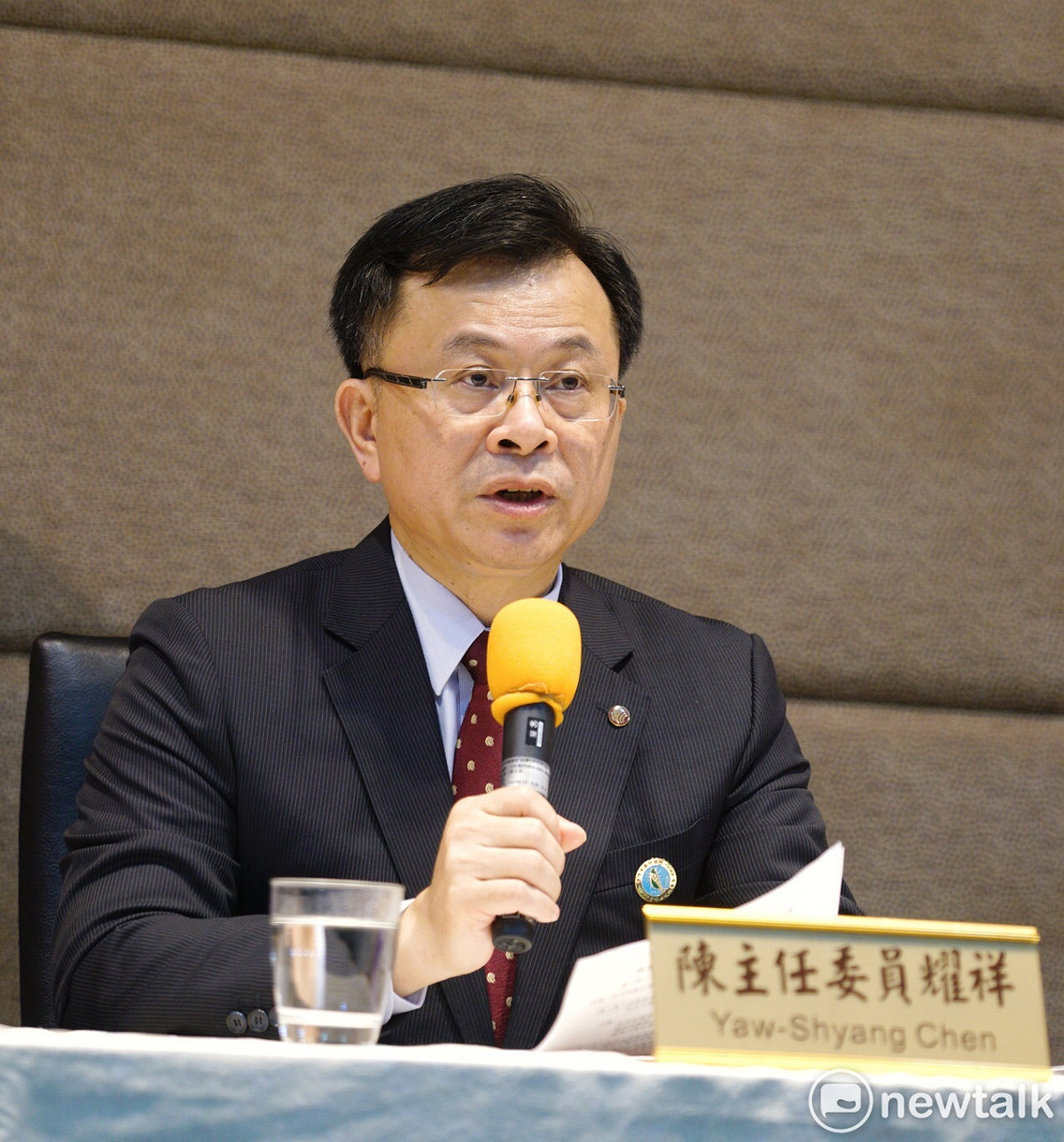 國家通訊傳播委員會（NCC）主委陳耀祥。 圖/張良一攝