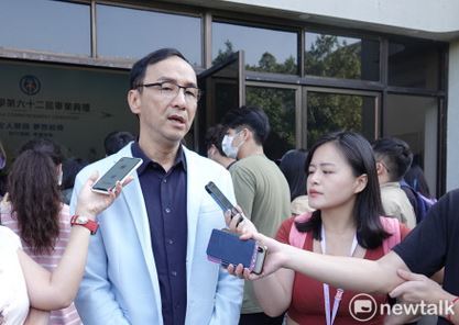 朱立倫認為RCEP簽署後，民進黨在整個貿易的戰略上應做檢討。 圖：林昀真 / 攝