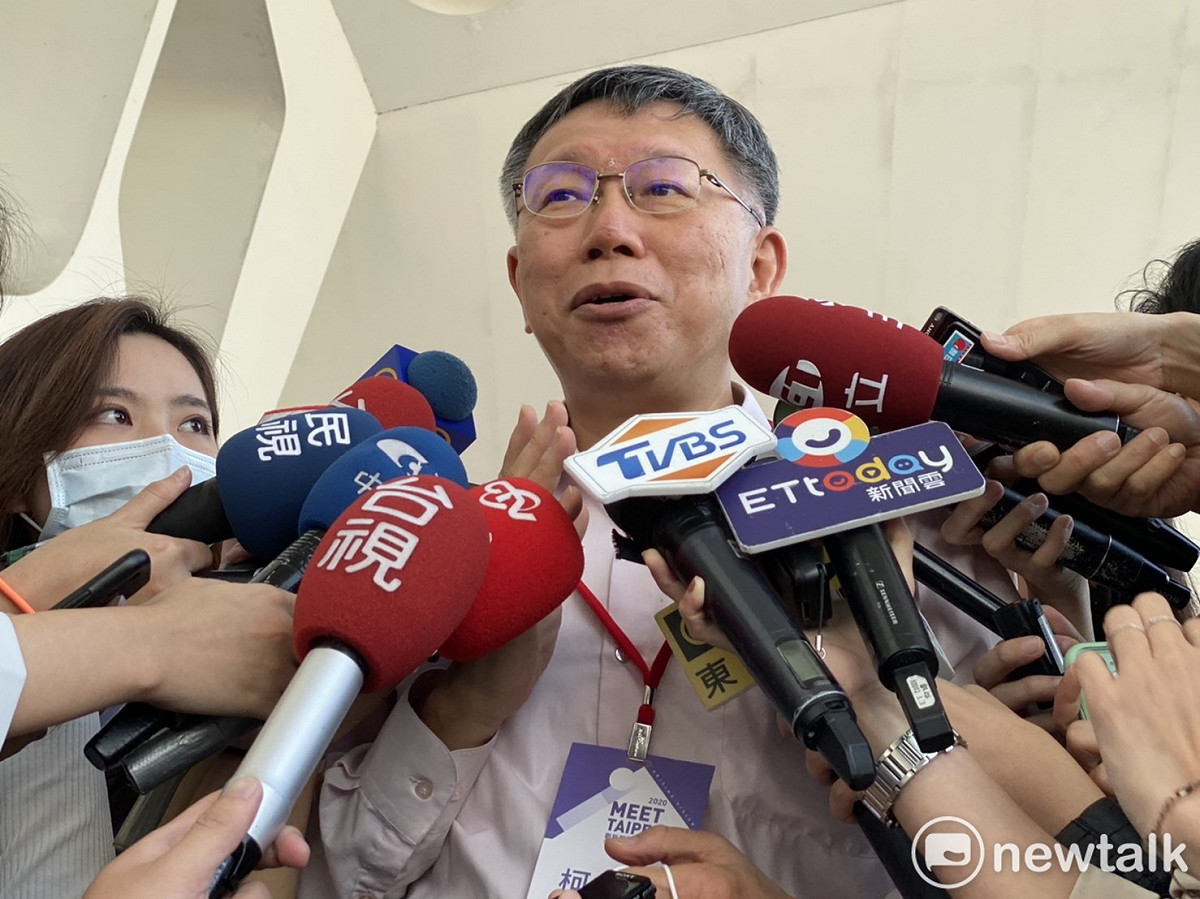 台北市長柯文哲。 圖：周煊惠／攝（資料照）