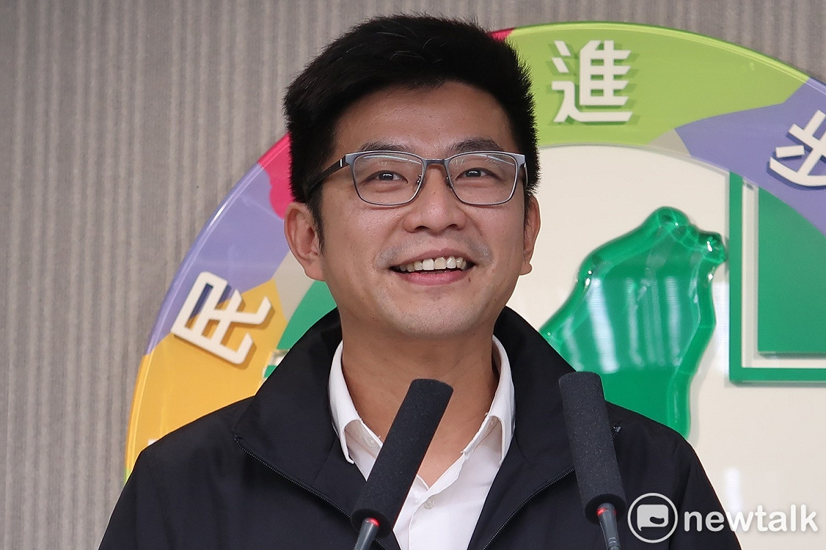 民進黨發言人周江杰。 圖：林朝億/攝