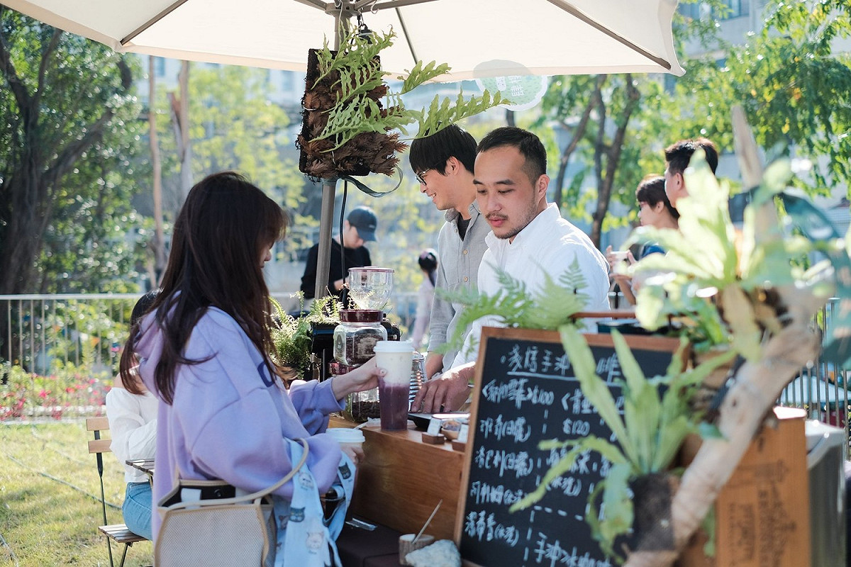 森山市集攤位照。 圖：台南市觀旅局／提供